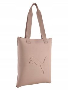 TORBA TOREBKA PUMA BUZZ TOTE 091157-34 miejska na zakupy na ramię beżowa. Brązowe torby podróżne i sportowe Puma, bez wzorów, na ramię, małe. Za 74,99 zł.