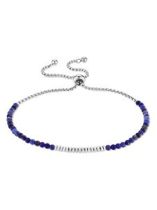 Tamaris Bransoletka z elementami ozdobnymi rozmiar: onesize. Niebieskie bransoletki Tamaris, ze stali. Za 100,99 zł.