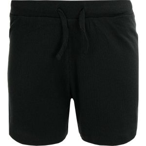 Szorty damskie Lolita – czarne, 100% bawełna. Czarne szorty THE RUNNING REPUBLIC, bez wzorów, z bawełny. Za 141,99 zł.