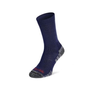 Skarpety trekkingowe Bridgedale Explorer Heavy Merino P Boot. Niebieskie skarpetki Bridgedale, bez wzorów, z elastanu. Za 89,99 zł.