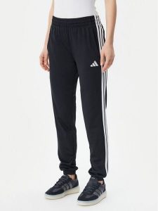 Adidas Spodnie dresowe Tricot 3-Stripes JF3383 Czarny Regular Fit. Czarne spodnie dresowe ADIDAS, xs, bez wzorów, z dresówki. Za 129,99 zł.