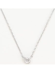 DIAMANTA Złoty naszyjnik "Solitaire" z diamentem - dł. 42 cm rozmiar: onesize. Białe naszyjniki DIAMANTA, z diamentem, złote. Za 1 032,28 zł.