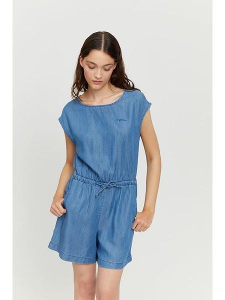 MAZINE Kombinezon "Gisi" w kolorze niebieskim rozmiar: S. Niebieskie kombinezony MAZINE, s, bez wzorów, z lyocellu, bez kołnierzyka, bez ramiączek. Za 95,92 zł.