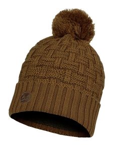 Buff Czapka "Airon" w kolorze jasnobrązowym rozmiar: onesize. Brązowe czapki Buff, bez wzorów, z polaru. Za 82,44 zł.