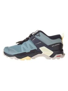 SALOMON Buty turystyczne "X Ultra 4" w kolorze błękitnym rozmiar: 41 1/3. Niebieskie buty trekkingowe Salomon, z gore-texu, bez zapięcia. Za 290,57 zł.