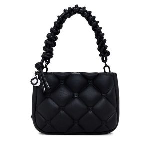 Torebka Desigual. Czarne torebki klasyczne Desigual, bez wzorów, bez dodatków. Za 179,99 zł.