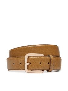 Guess Pasek BW9175 P4435 Beżowy. Brązowe paski Guess, z aplikacjami, ze skóry. Za 159,99 zł.