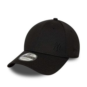 Czapka baseballowa New York Yankees Flawless Monotone 9forty. Czarne czapki New Era, bez wzorów, sportowe. Za 127,50 zł.