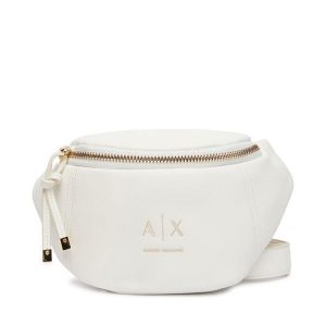 Nerka Armani Exchange. Białe nerki i saszetki Armani Exchange, bez wzorów, bez dodatków. Za 439,99 zł.