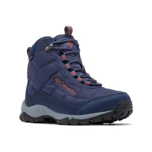 Buty turystyczne Firecamp Boot wodoodporne. Niebieskie buty trekkingowe Columbia, bez zapięcia. W wyprzedaży za 424,00 zł.