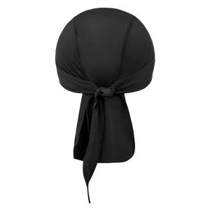 Czapka sportowa piratka. Czarne czapki ROCKBROS, bez wzorów, z jedwabiu, biznesowe. Za 69,99 zł.