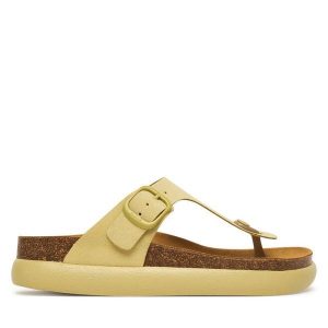 Japonki Scholl. Czerwone klapki Scholl, bez wzorów, bez obcasa. Za 379,99 zł.