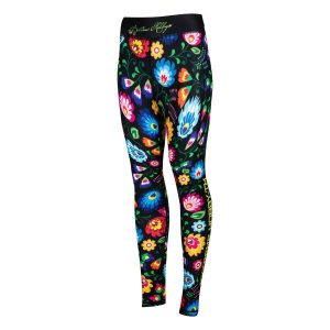 Legginsy sportowe damskie EXTREME HOBBY FOLK 2. Białe legginsy EXTREME HOBBY, bez wzorów, z elastanu. Za 229,00 zł.