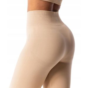 Legginsy treningowe damskie Carpatree Seamless. Brązowe legginsy Carpatree, bez wzorów. Za 130,99 zł.