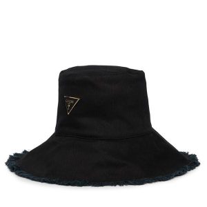 Kapelusz Guess. Czarne kapelusze Guess, z aplikacjami. Za 239,99 zł.
