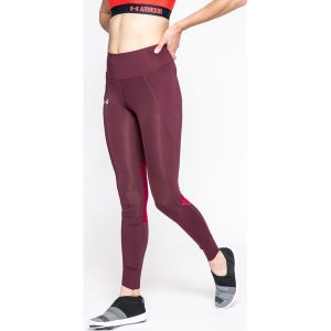 Under Armour - Legginsy. Szare legginsy marki Under Armour, z dzianiny. W wyprzedaży za 139,90 zł.