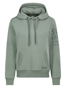 Sublevel Bluza w kolorze zielonym rozmiar: S. Zielone bluzy Sublevel, s, bez wzorów, z kapturem. Za 117,73 zł.