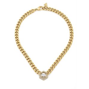 Naszyjnik Guess. Żółte naszyjniki Guess, złote. Za 420,99 zł.