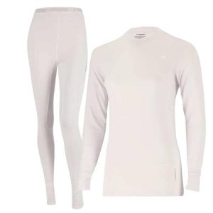 Zestaw Termoaktywny Damski - Koszulka + Legginsy - Biały. Białe legginsy XTREME, bez wzorów, z elastanu. Za 221,30 zł.