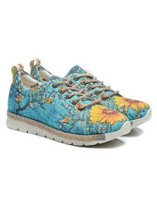 Goby Sneakersy w kolorze niebieskim rozmiar: 37. Niebieskie trampki Goby, bez wzorów, bez zapięcia. Za 205,93 zł.