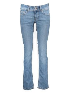 Pepe Jeans Dżinsy "Venus" - Slim fit - w kolorze błękitnym rozmiar: W28/L32. Niebieskie jeansy Pepe Jeans, z aplikacjami, z jeansu. Za 184,02 zł.