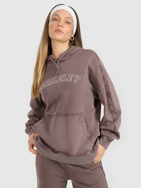 4F Bluza dresowa nierozpinana z kapturem damska - brązowa M. Brązowe bluzy 4f, m, bez wzorów, z bawełny, z kapturem. Za 179,99 zł.