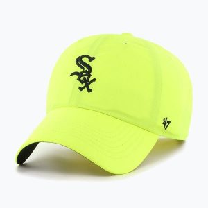 Czapka z daszkiem 47 Brand MLB Chicago White Sox Brrr CLEAN UP. Zielone czapki 47 Brand, bez wzorów. Za 129,99 zł.