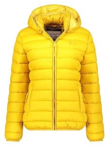 Geographical Norway Kurtka pikowana "Atichoko" w kolorze żółtym rozmiar: XXL. Żółte kurtki Geographical Norway, xxl, bez wzorów, bez kaptura. Za 155,15 zł.