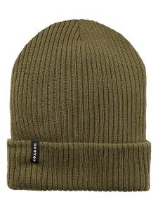 Burton Czapka w kolorze khaki rozmiar: onesize. Brązowe czapki Burton, bez wzorów, z materiału. Za 95,95 zł.