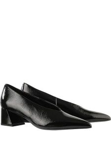 Högl Skórzane czółenka "Savanna" w kolorze czarnym rozmiar: 36. Czarne czółenka HÖGL, bez wzorów, bez obcasa, bez zapięcia. Za 366,35 zł.