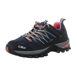 Buty trekkingowe damskie CMP Rigel Low. Czarne buty trekkingowe CMP, z materiału, bez zapięcia. W wyprzedaży za 359,99 zł.