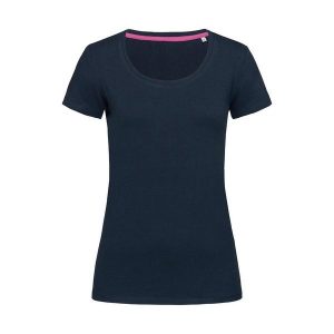 Rozciągliwa Koszulka Dla Kobiet. Niebieskie bluzki STEDMAN, xl, bez wzorów, sportowe, bez kołnierzyka, bez ramiączek. Za 70,99 zł.