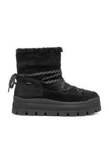 Geox Śniegowce D Spherica Ec7.1 B A D46WSA 00022 C9999 Czarny. Czarne buty zimowe Geox, ze skóry, bez obcasa, bez zapięcia. Za 469,99 zł.