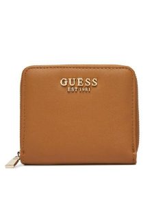 Guess Portfel Talent Slg SWNG96 69137 Brązowy. Brązowe portfele Guess, z aplikacjami, ze skóry. Za 199,99 zł.