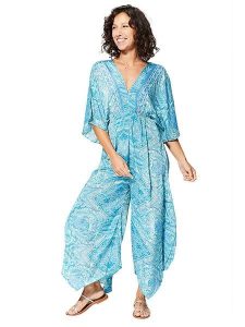 Ipanima Kombinezon w kolorze niebieskim rozmiar: 34-40. Niebieskie kombinezony Ipanima, bez wzorów, z asymetrycznym kołnierzem, bez ramiączek. Za 78,99 zł.