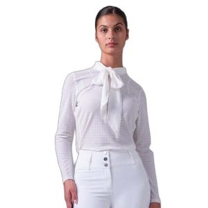 Kombinezon konkursowy z wiązaniem, z długim rękawem, damski PS of Sweden Delilah. Białe kombinezony PS OF SWEDEN, bez wzorów, bez kołnierzyka, bez ramiączek, długie. Za 436,50 zł.