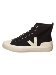 Veja Sneakersy "Campo" w kolorze czarnym rozmiar: 38. Czarne trampki Veja, bez wzorów, za kostkę, bez zapięcia. Za 439,24 zł.