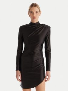 ACCESS FASHION Sukienka koktajlowa 54-3037-170 Czarny Slim Fit. Czarne sukienki ACCESS FASHION, l, bez wzorów, z syntetyku, wizytowe, bez kołnierzyka, bez ramiączek. Za 679,99 zł.