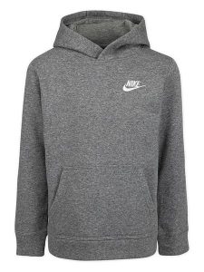Nike Bluza w kolorze szarym rozmiar: 3. Szare bluzy Nike, bez wzorów, z bawełny, z kapturem. Za 83,42 zł.