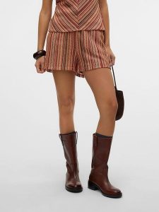 Vero Moda Szorty w kolorze beżowym ze wzorem rozmiar: L. Brązowe szorty Vero Moda, bez wzorów. Za 85,95 zł.