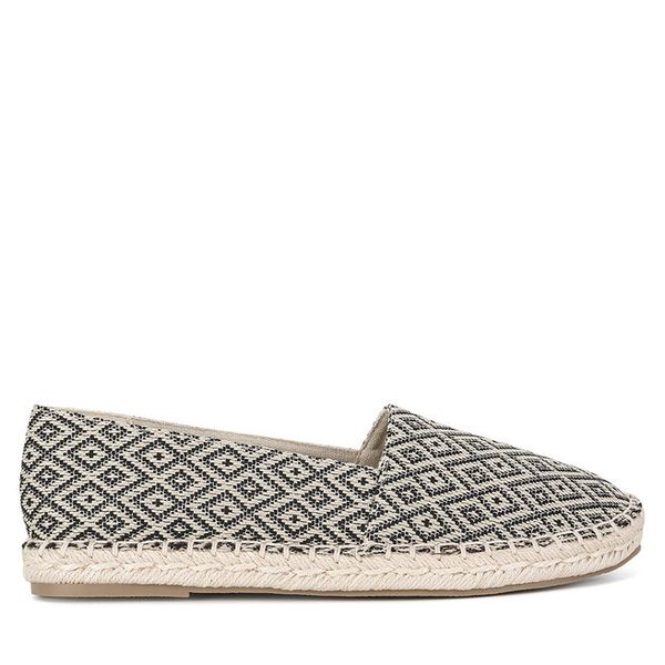 Espadryle Jenny Fairy. Szare espadryle Jenny Fairy, bez wzorów, bez obcasa. Za 62,99 zł.