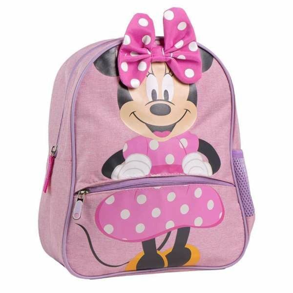 Plecak szkolny Minnie Mouse Różowy. Czerwone plecaki MINI MOUSE. Za 109,55 zł.