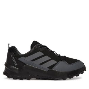 Trekkingi adidas. Czarne buty sportowe ADIDAS, bez wzorów, bez zapięcia, trekkingowe, Adidas Terrex. Za 278,99 zł.