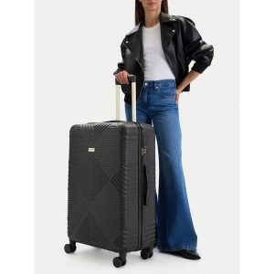 Walizka duża Nine West. Czarne walizki Nine West, bez wzorów, duże. Za 399,99 zł.