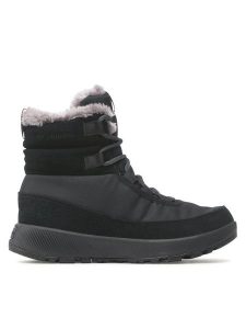 Columbia Śniegowce Slopeside Peak BL2117 Czarny. Czarne buty zimowe Columbia, z materiału, bez obcasa, bez zapięcia. Za 449,99 zł.