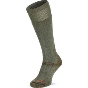 Skarpety wysokogórskie Bridgedale Explorer Heavy Merino P Knee. Zielone skarpetki Bridgedale, bez wzorów, z wełny. Za 130,99 zł.