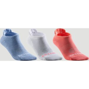Skarpety sportowe tenis Artengo RS160 Lowedge 3 pary. Czarne skarpetki ARTENGO, bez wzorów, z bawełny. Za 29,99 zł.