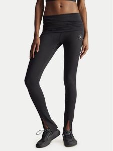 Adidas by Stella McCartney Legginsy TrueStrength IW0515 Czarny Regular Fit. Czarne legginsy adidas by Stella McCartney, bez wzorów, z syntetyku. Za 379,99 zł.