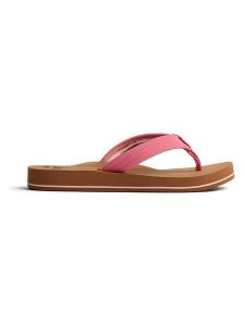 Reef Japonki "Cushion Breeze" w kolorze różowo-jasnobrązowym rozmiar: 40. Brązowe klapki Reef, bez wzorów, z otwartym noskiem, bez obcasa. Za 171,68 zł.