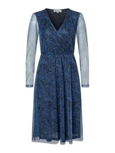 More & More Sukienka w kolorze granatowo-czarnym rozmiar: 32. Niebieskie sukienki More & More, bez wzorów, bez kołnierzyka, bez ramiączek, midi. Za 192,33 zł.